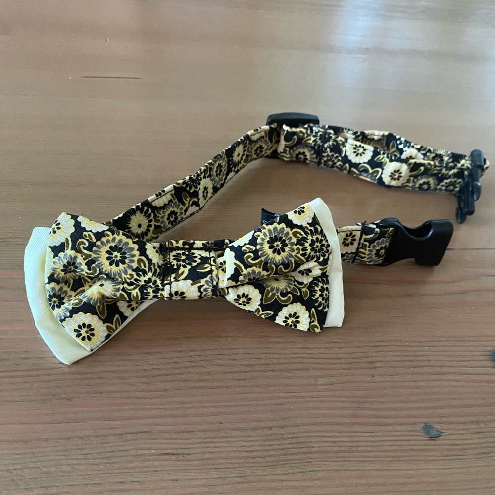 Cats + Dawgs bow tie